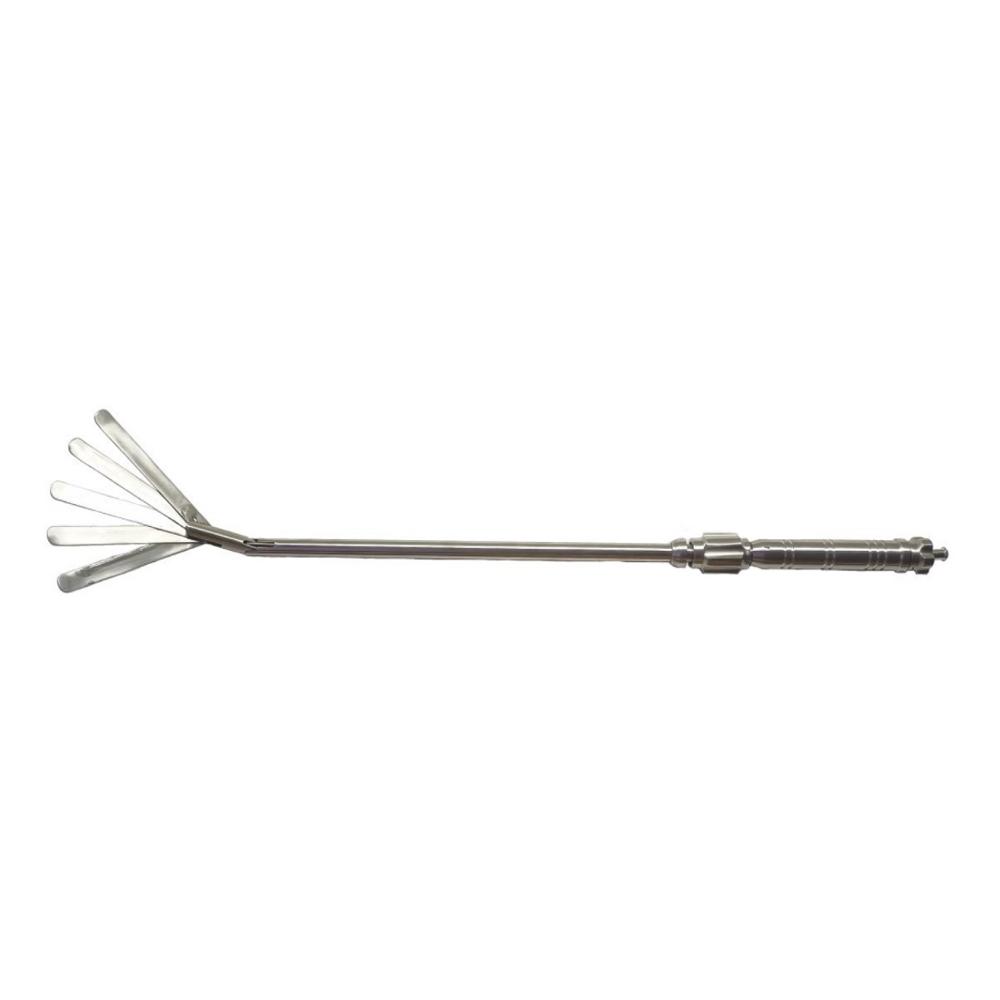 Articulation Fan Retractor 5 Prong - Color: Silver