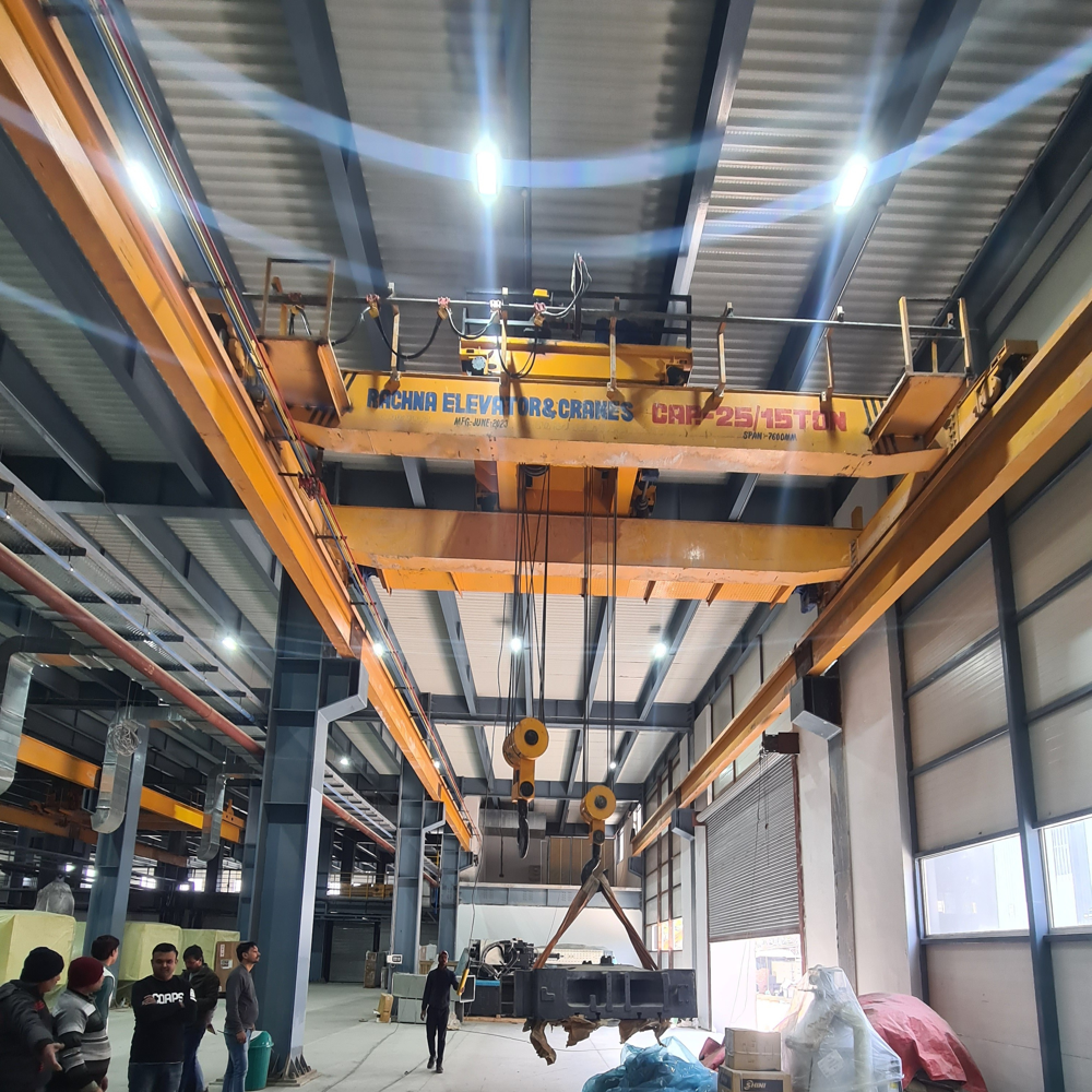 SINGLE GIRDER BOX TYPE GOLIATH CRANES