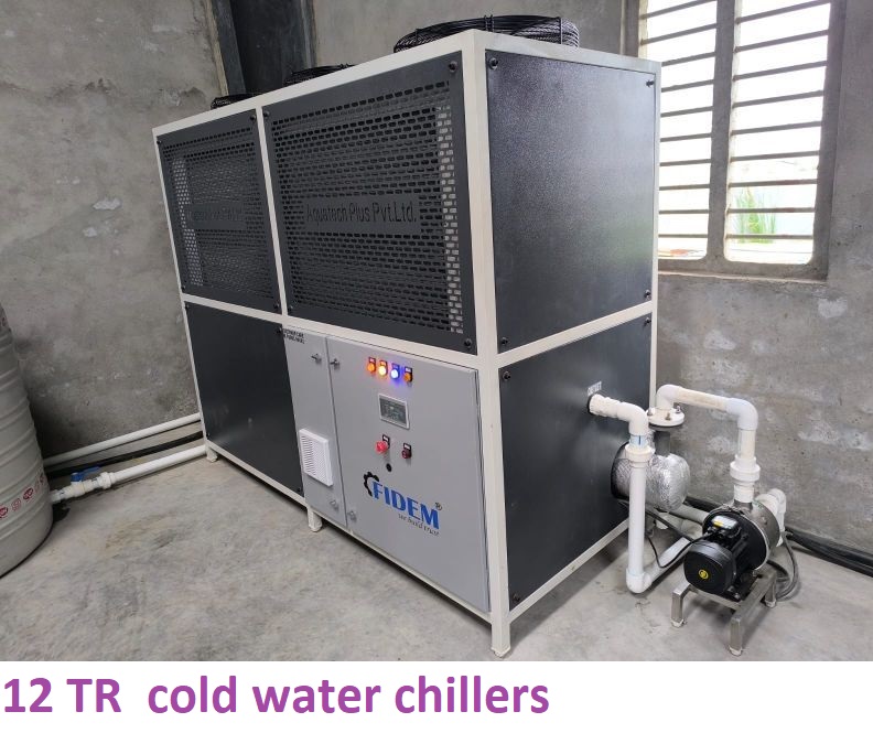 12 TR  cold water chillers