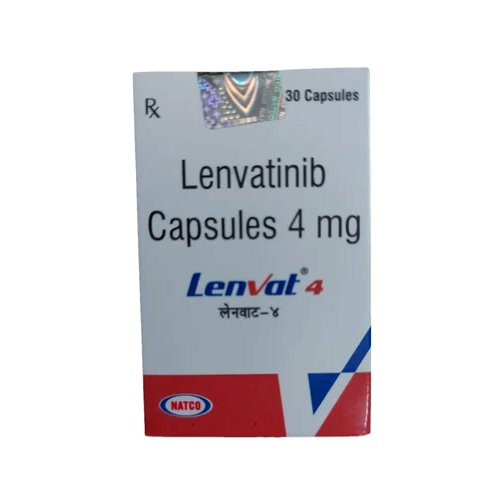 Lenvat Lenvatinib 4mg Capsules, Anti-cancer Oncology Medicine - Dosage Form: Solid