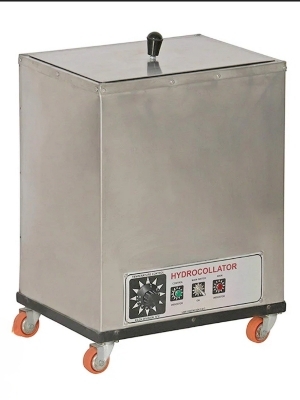 Moist Heat Therapy (Hydrocollator) 4 pack Machine With Pad Separator With water Drain Tub.