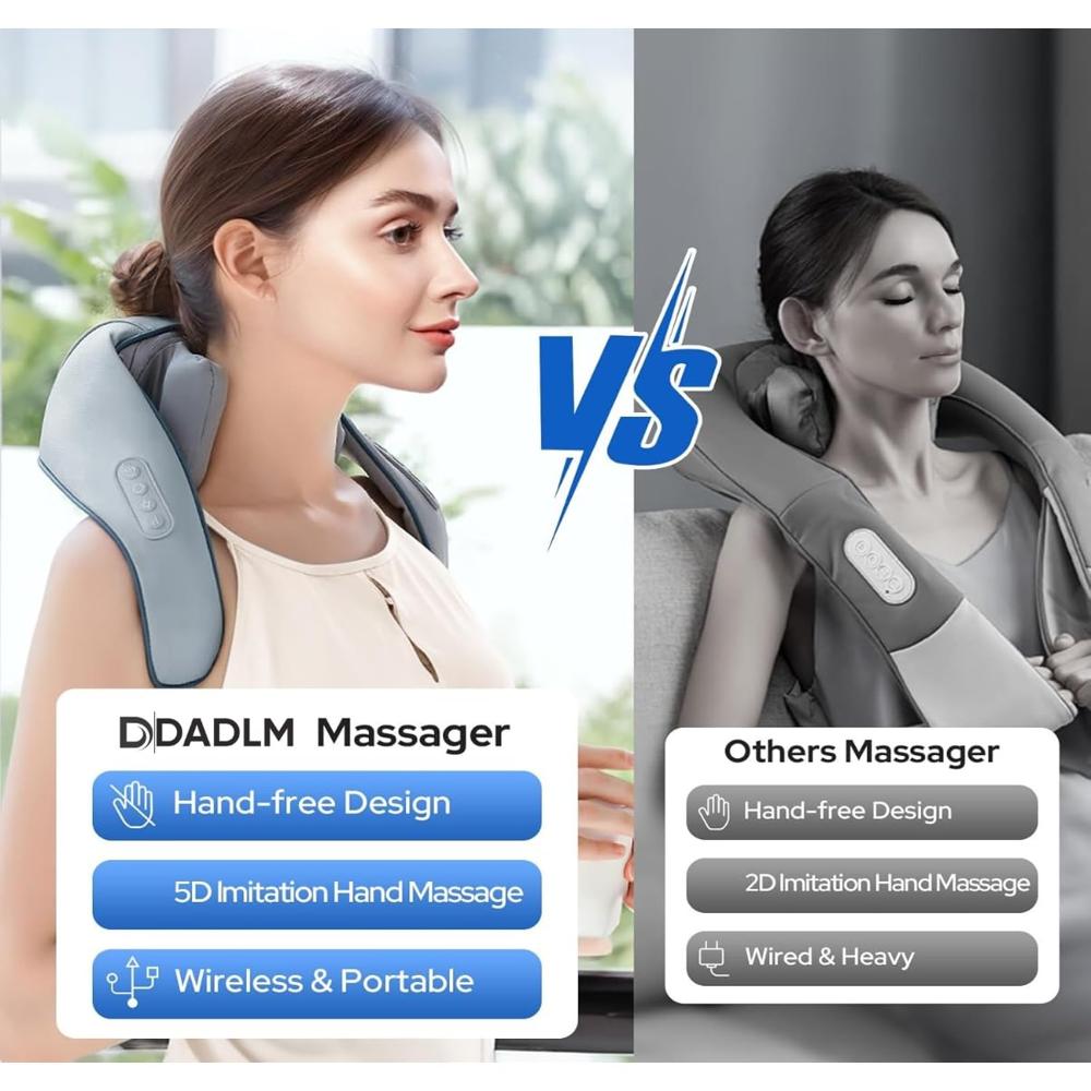 Rechargeable Neck And Shoulder Massager