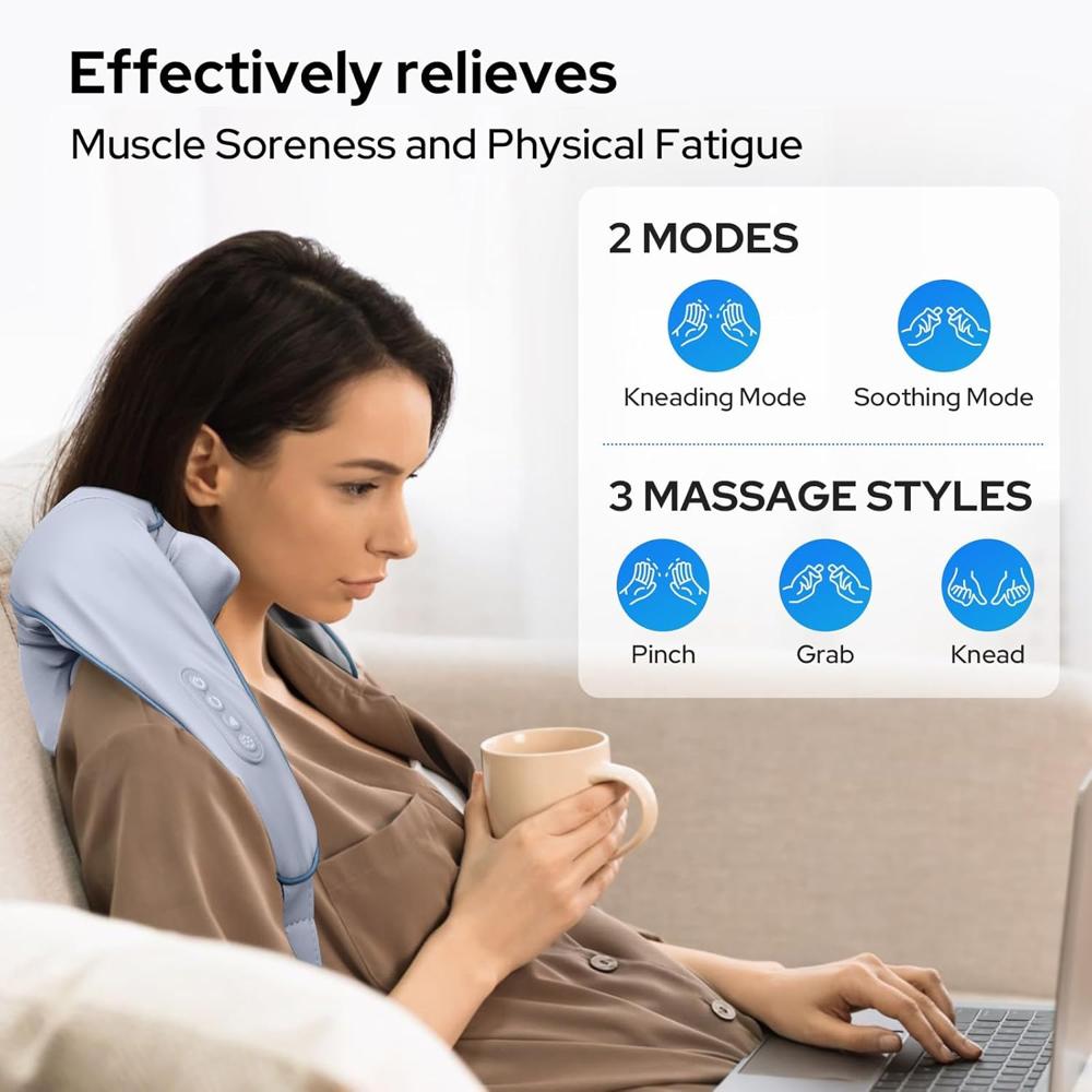 Rechargeable Neck And Shoulder Massager