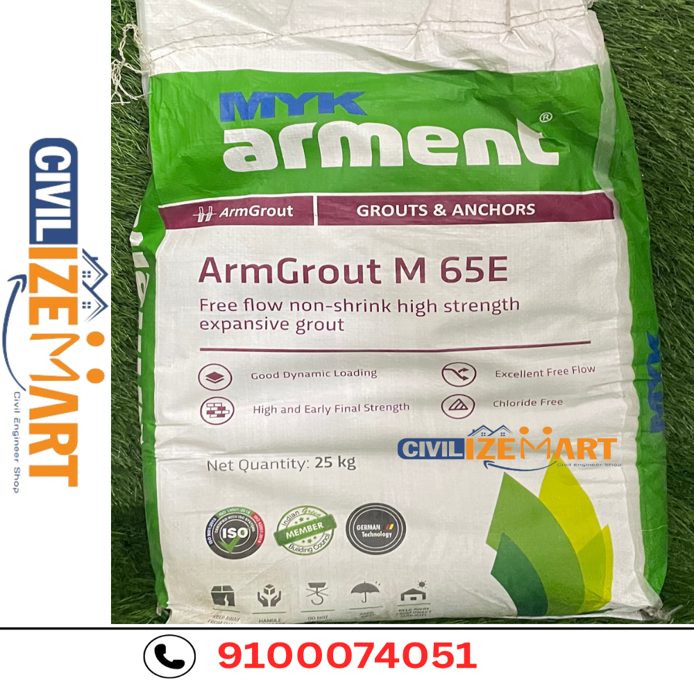 MYK ARMGROUT M-65 INDUSTRIAL GROUTING SOLUTION FOR VIBRATION RESISTANCE