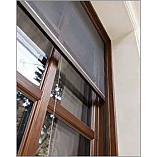 Retractable Pleated Mesh