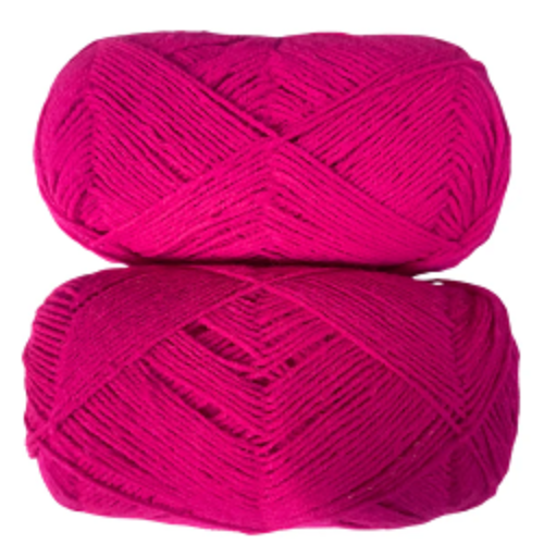 Acrylic Yarn - Hot Pink