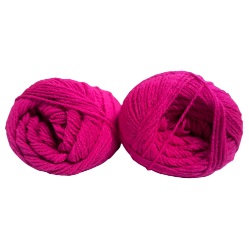 Acrylic Yarn - Hot Pink