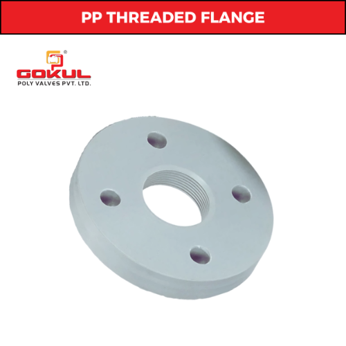 Pp Slip-on Flange - Ansi B16.5 Rated Pressure 10kg, 10-30 Inch Sizes, Grey Round Shape