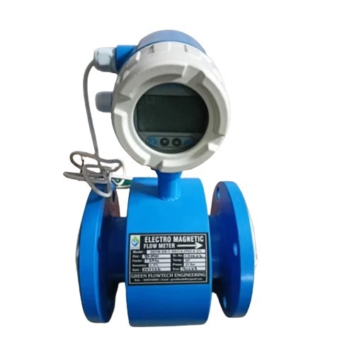 Electromagnetic Digital Flow Meter - Color: Blue