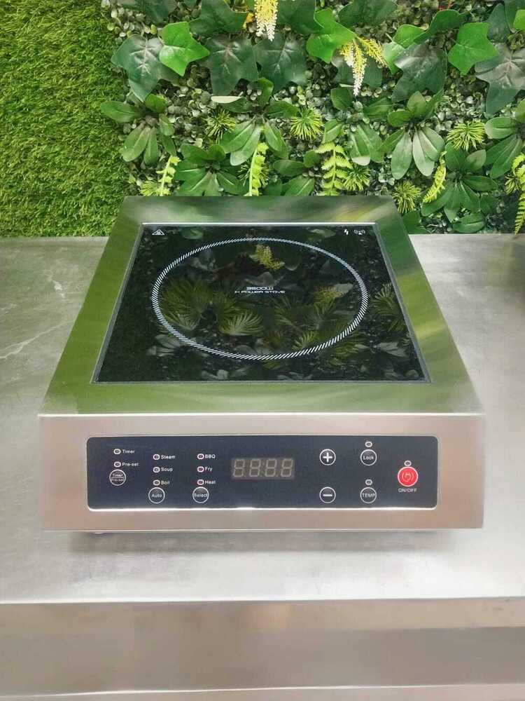 Plain Steel Induction - Features: Includes Automatic Shut-off And Sometimes Child Lock Features