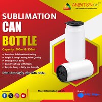 Sublimation Can Bottle  Printable Aluminum Can Bottle For Custom Printing