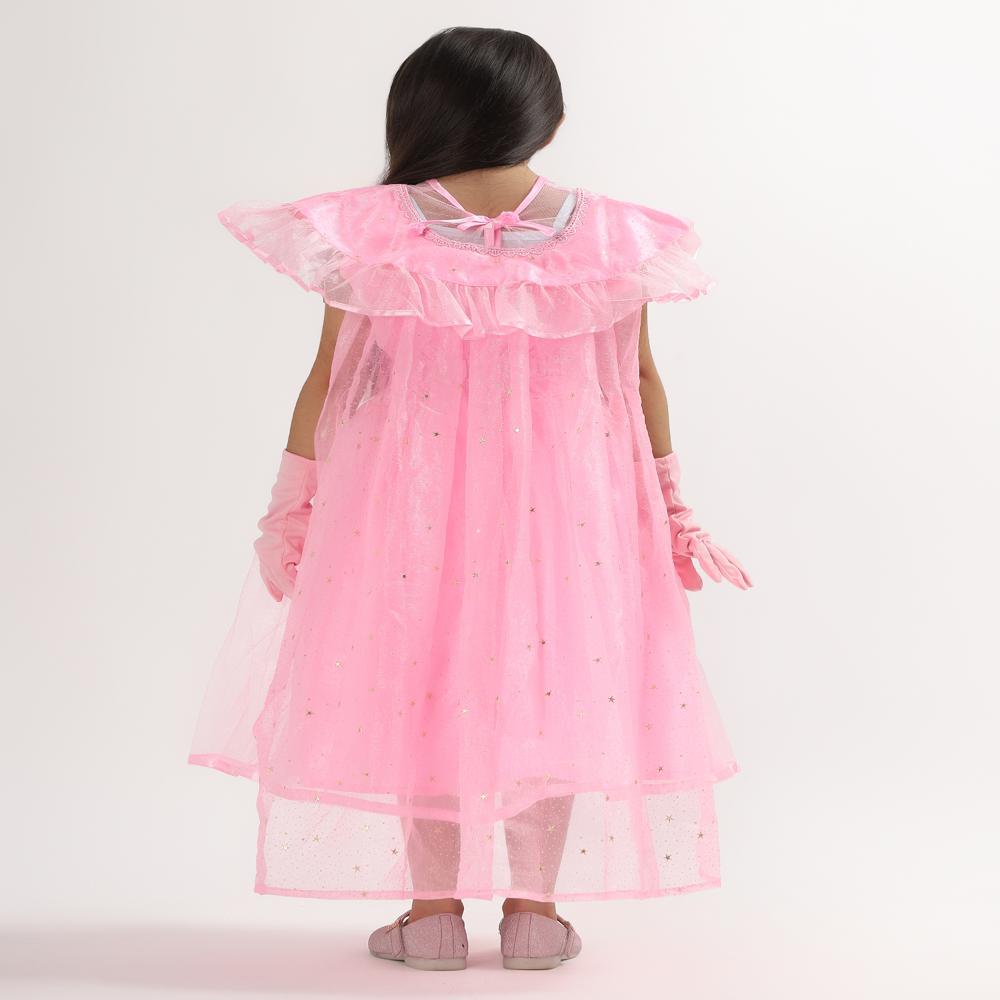 Pink Elsa Kids Dress