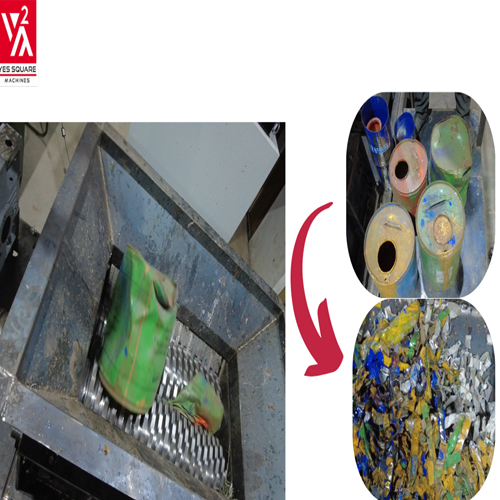 Metal Can Shredder - Application: Recycling