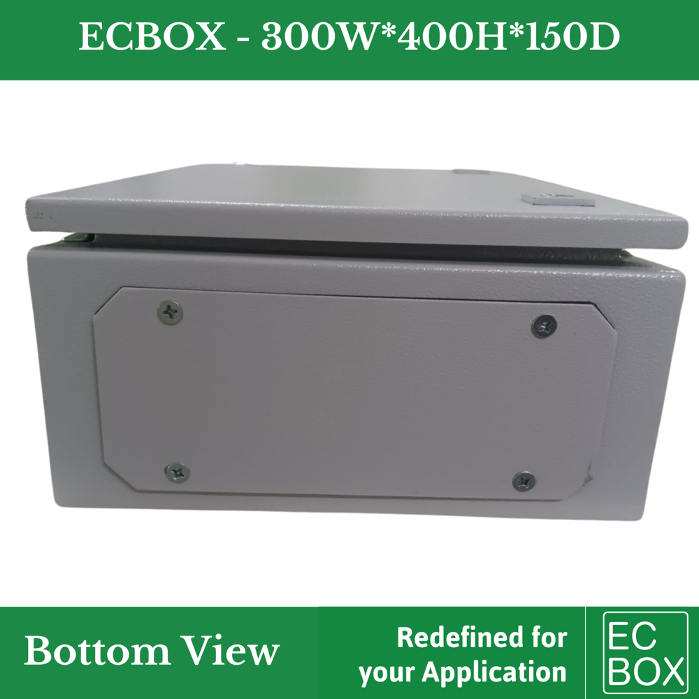 Ecbox304015 Panel Boxes Enclosure - Color: Grey