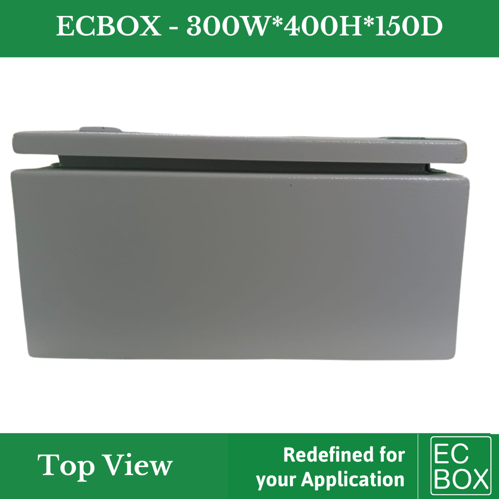 Ecbox304015 Panel Boxes Enclosure - Color: Grey