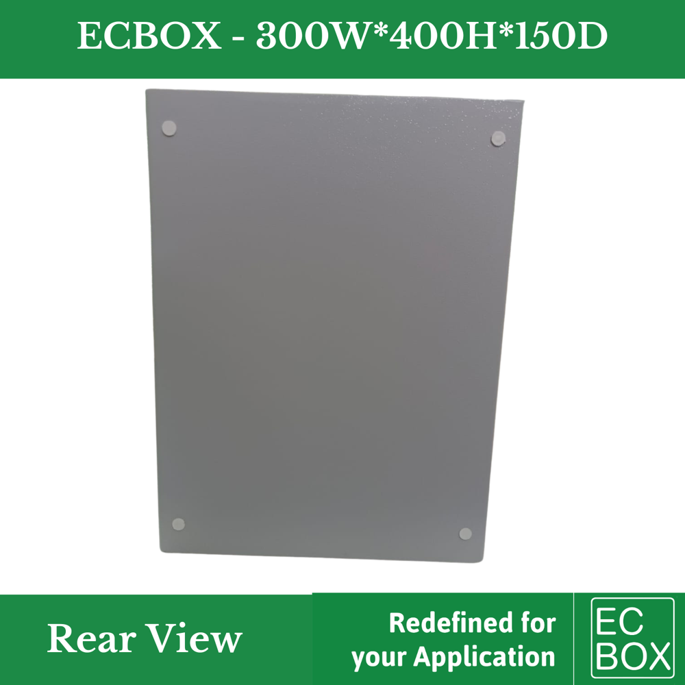 Ecbox304015 Panel Boxes Enclosure - Color: Grey