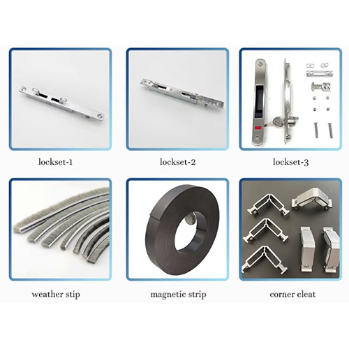 Sliding Security Screen Door Accessories