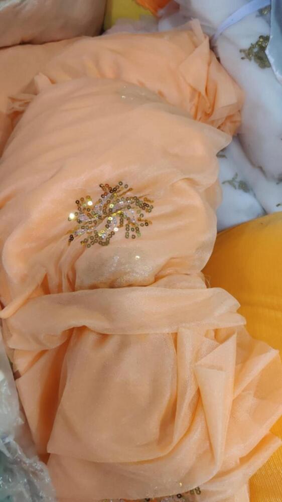 Galaxy Work Fabric for Mandap Tent Ceiling and Event Decoration with Rich Finish and Premium Look