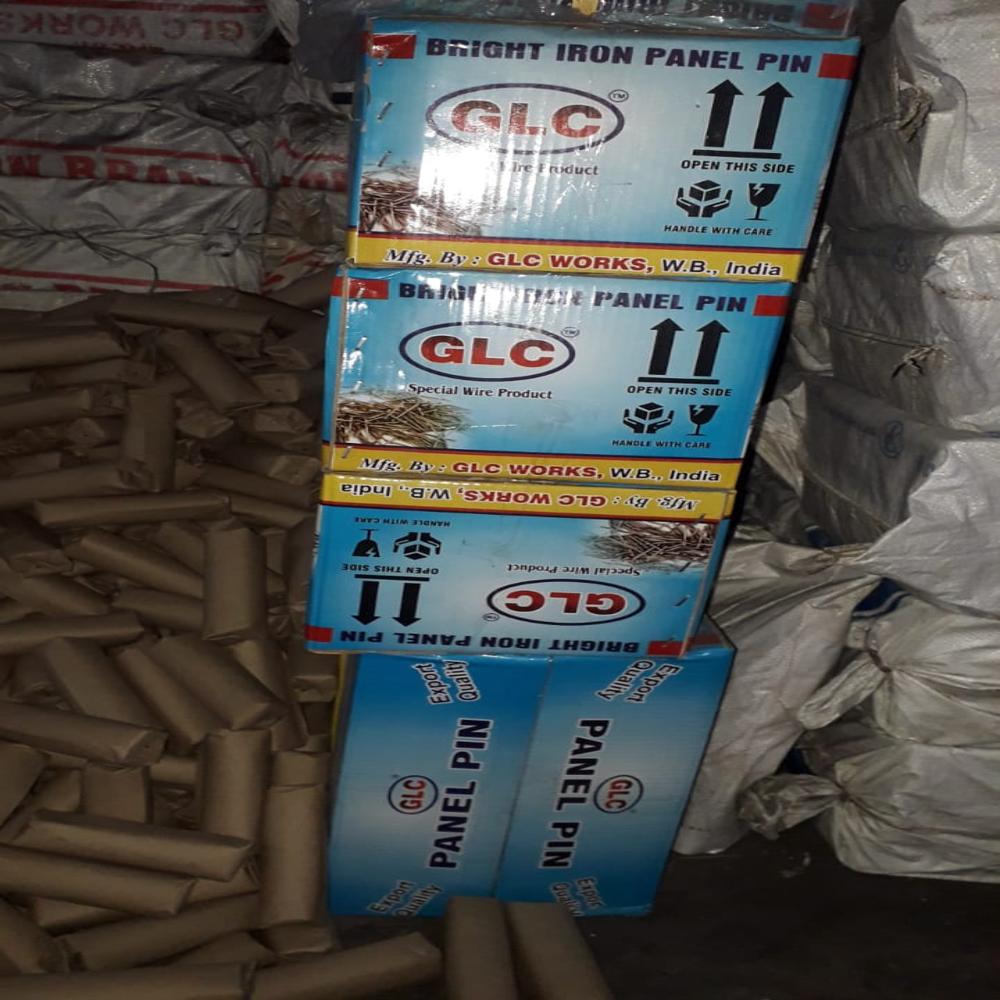 Bright Iron Panel Pin