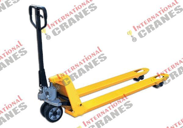 Pallet Trucks - Electric, Standard Size, Yellow And Black | Strong Material Handling Equipment With 1-year Warranty