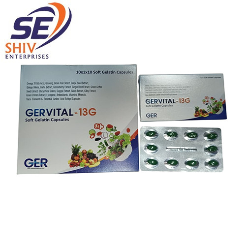 Omega 3 Fatty Acid Soft Gelatin Capsules - Drug Type: General Medicines