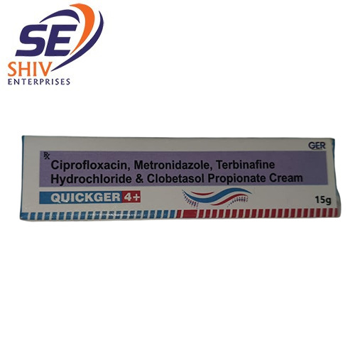15g Ciprofloxacin Metronidazole Terbinafine Hydrochloride And Clobetasol Propionate Cream