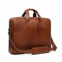 Genuine Leather Executive Laptop Briefcase - Color: Different Available