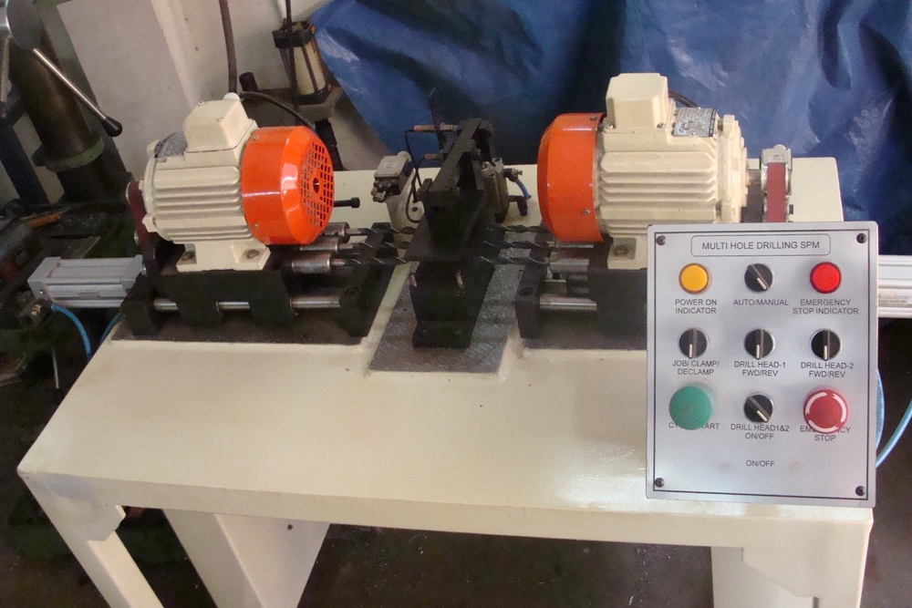 Multi Hole Drilling Special Purpose Machine - Automatic Grade: Semi-Automatic