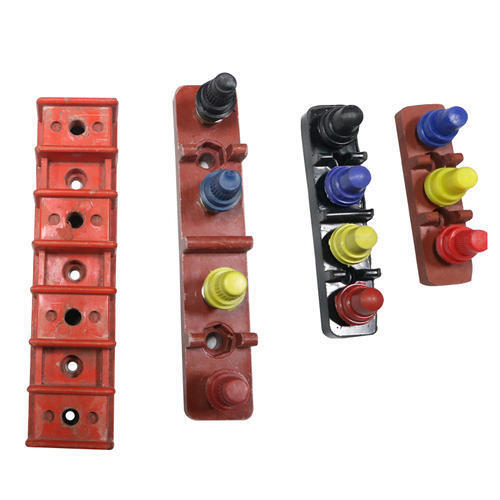 Triple Pole Busbar - Color: Multicolor