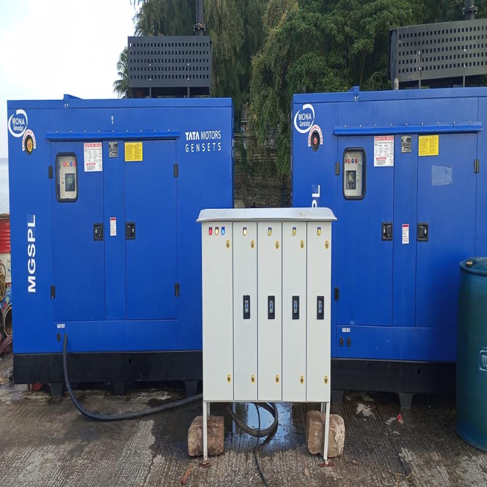 Silent Diesel Generator 125 kVA Tata Motors Three Phase Diesel Genset