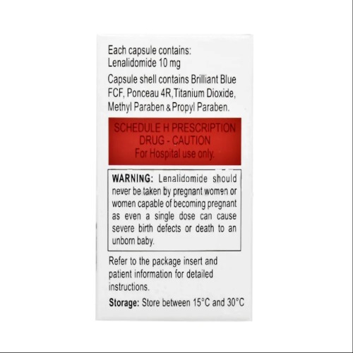 Lenmid 10 Mg Capsule - Recommended For: Doctor