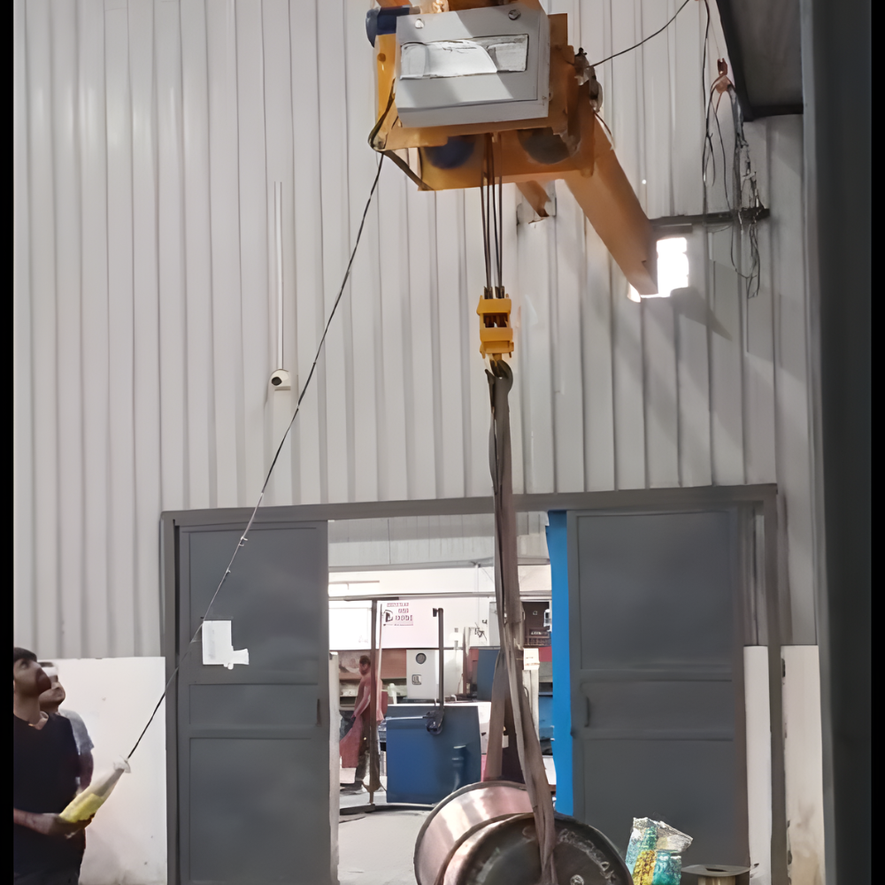 Wire Rope Hoist Company - Color: Golden Yellow
