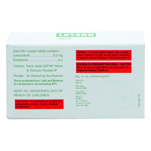 Letero 2.5 mg Tablet