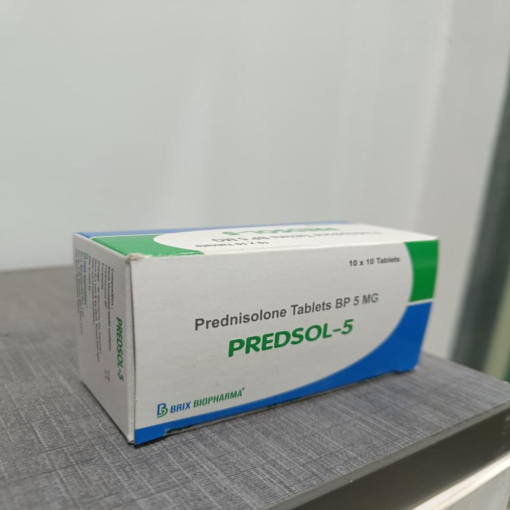 Prednisolone Tablets BP 5mg