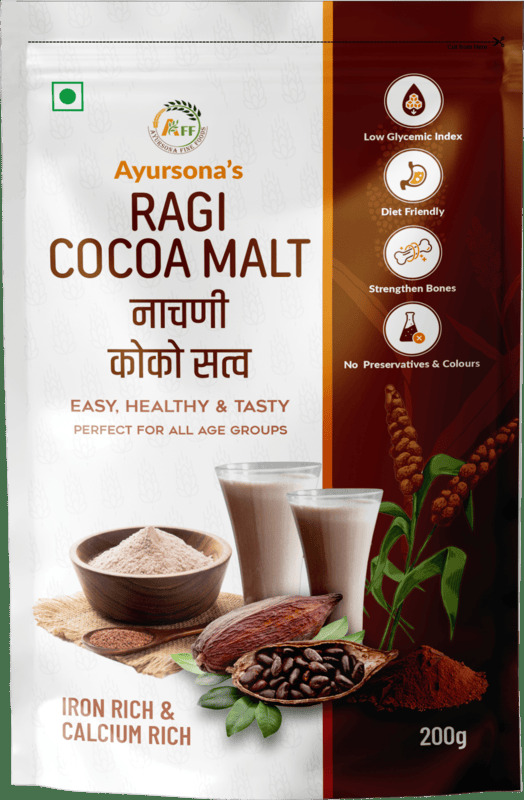 Ragi Cocoa Malt - Features: Nutritious