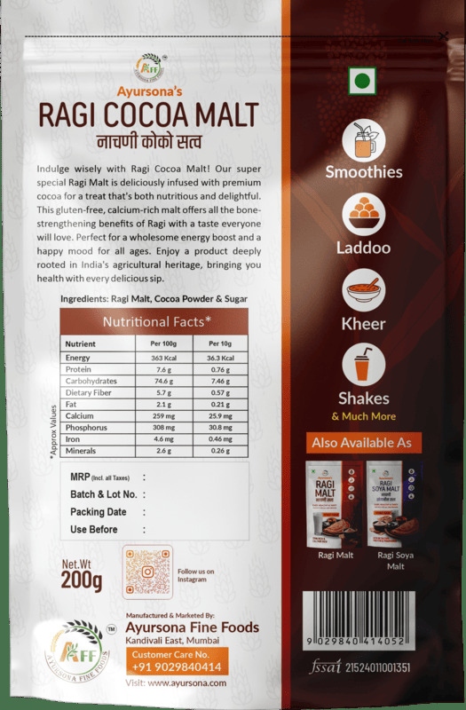 Ragi Cocoa Malt