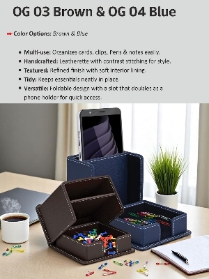 Pen holder+card holder+phone holder