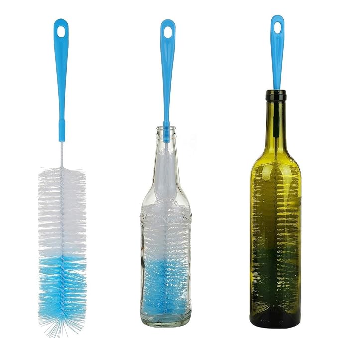 Bottle Brush - Cleaning Process: Hot Water Cleaning