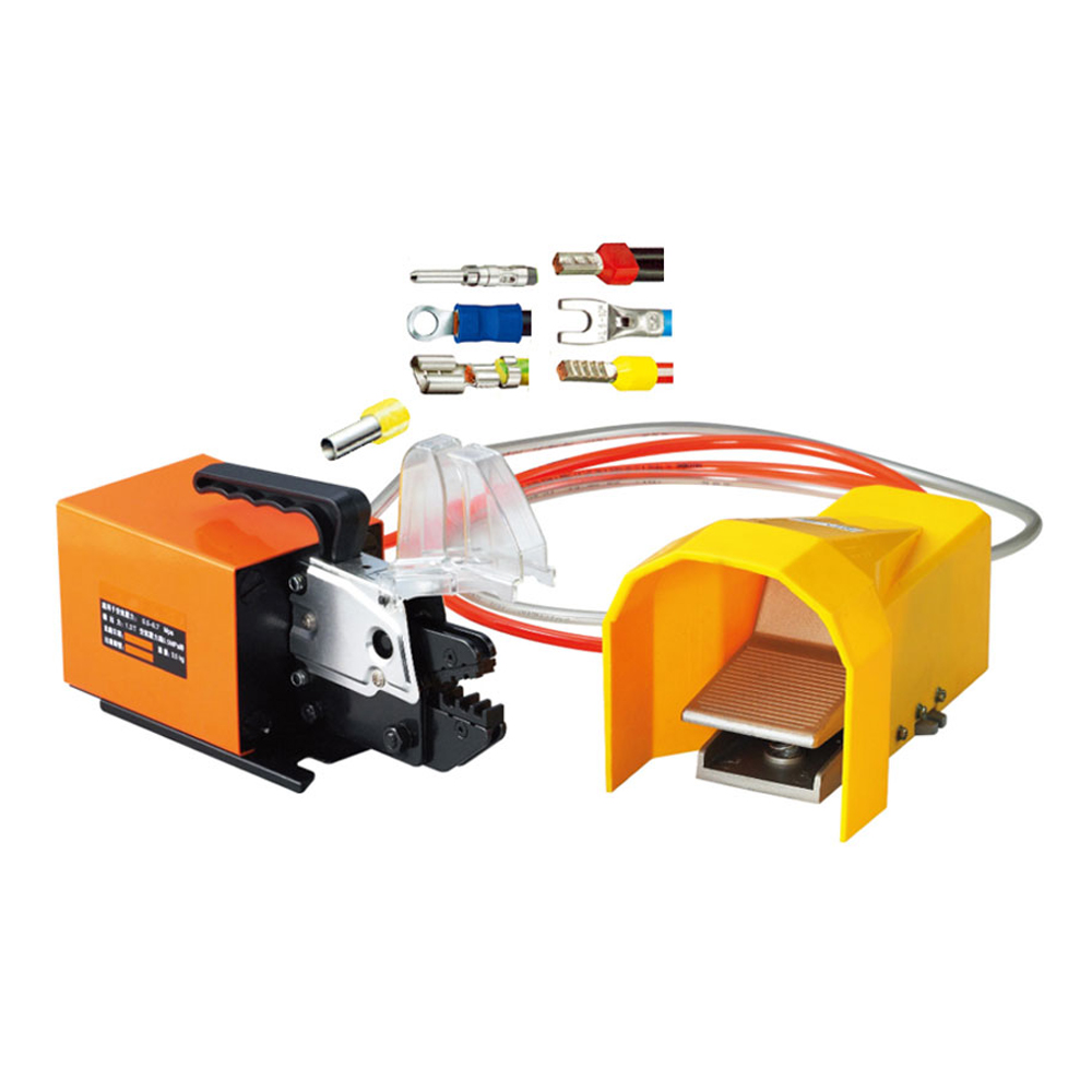 Pneumatic terminal crimping machine