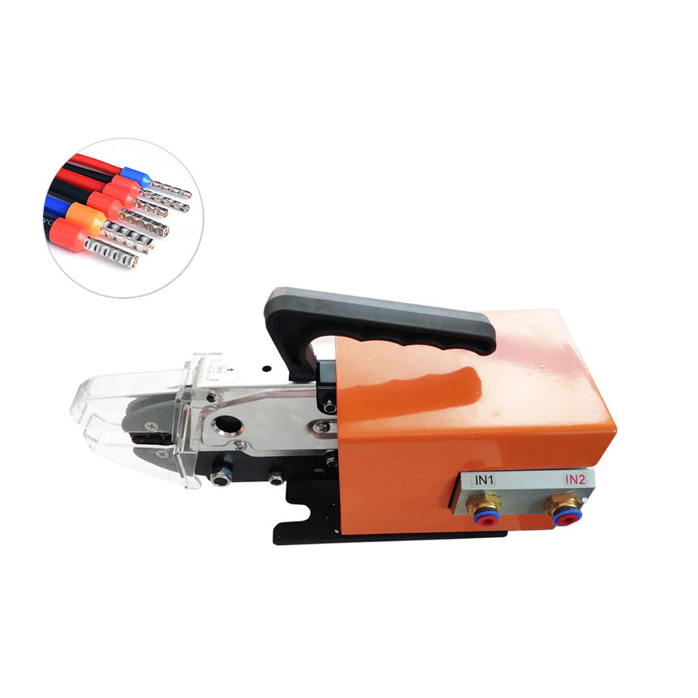 Pneumatic terminal crimping machine