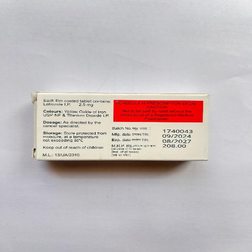 Letronat 2.5 mg Tablet