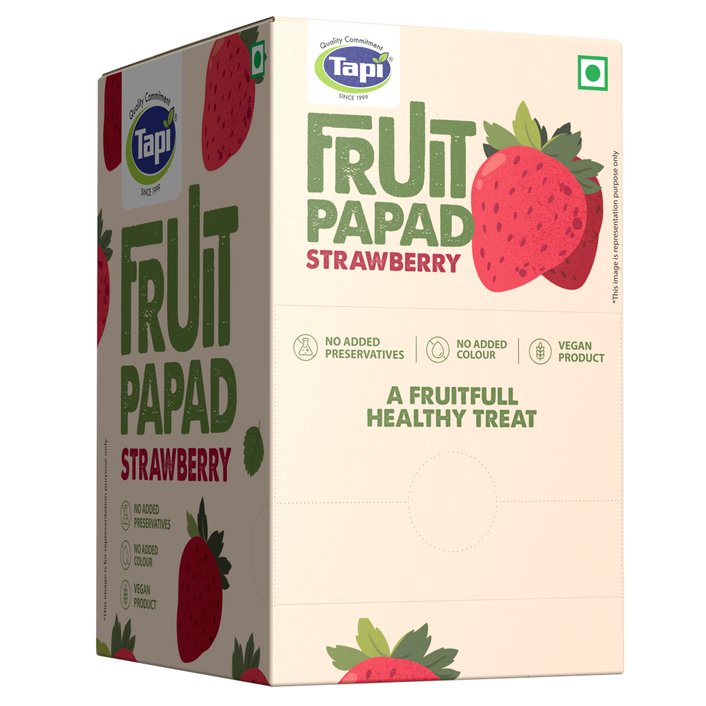 Strawberry Fruit Papad
