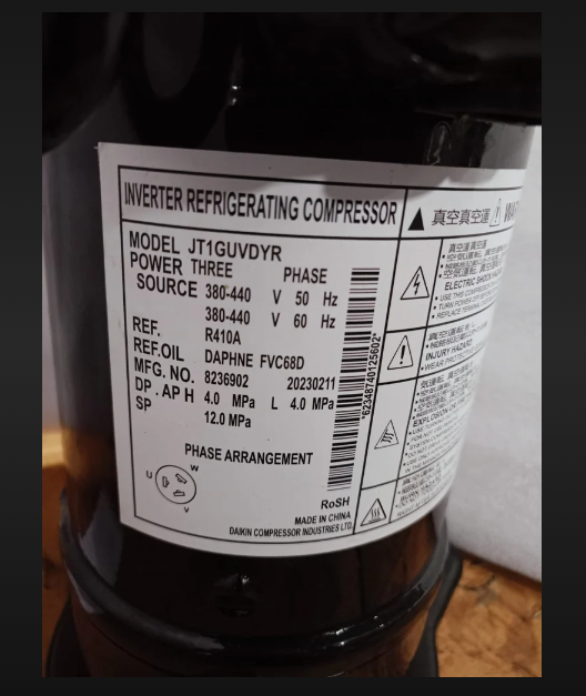 JT1 Daikin COMPRESSOR
