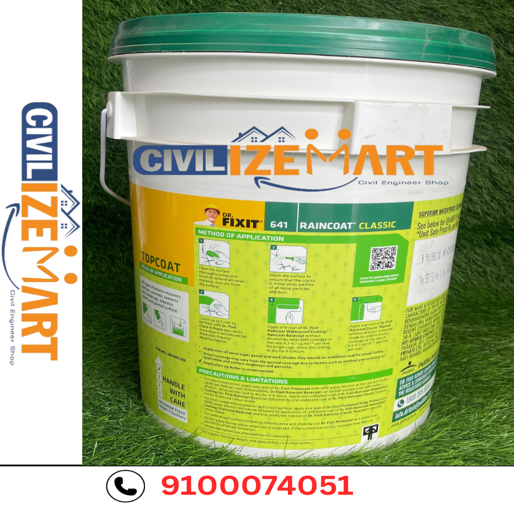 EXTERIOR WALL WATERPROOFING  COATING - DR.FIXIT