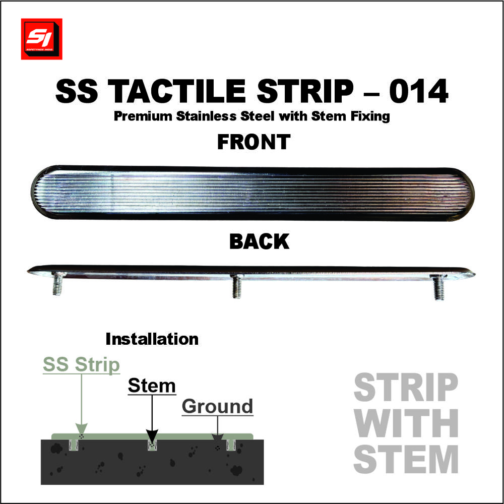 SS Tactile Strip 014 Grade 316 (Stem)