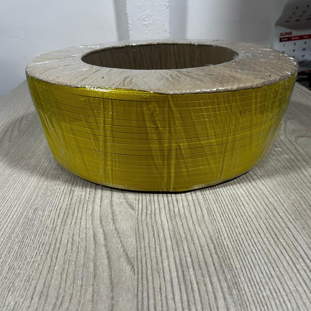 Multi-Color Strapping Roll Next To Virgin Patti