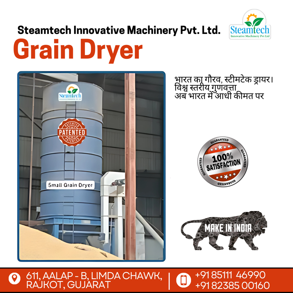 Grain Dryer Manufacturers In India