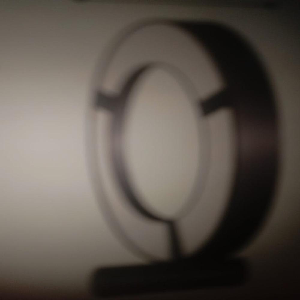 Park Post Top Light - Color: Black/White