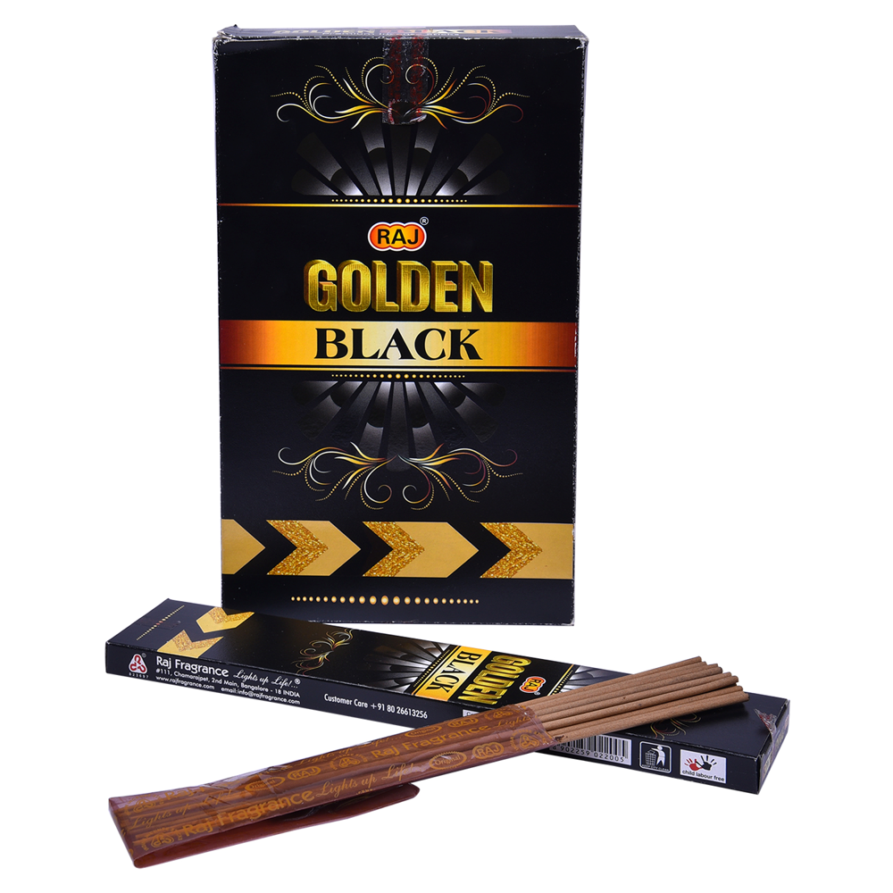 Golden Black Incense Sticks