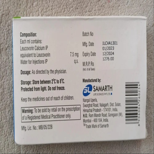 Leucorin 15 mg Injection